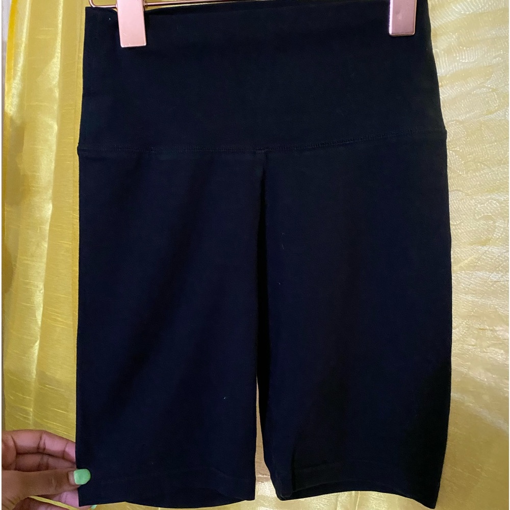 black biker shorts